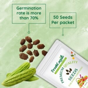 Bitter Gourd Seeds (Karela) Long (करेला के बीज)