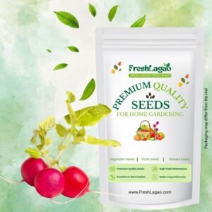 Red Round Radish Seeds (Gol Mooli/लाल गोल मूली के बीज)