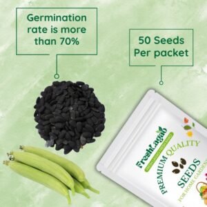 Sponge Gourd Seeds (luffa or gilki) (गिलकी के बीज)