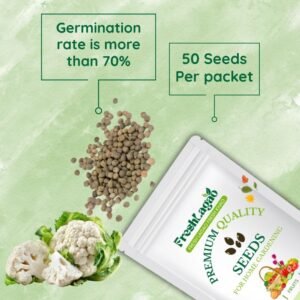 Cauliflower Seeds (Phool Gobhi/फूलगोभी के बीज)
