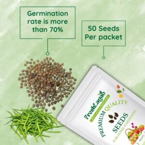 Gwar Phali Seeds (Cluster Beans/क्लस्टर बीन्स/ग्वार फली के बीज)