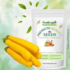 Zucchini Yellow Hybrid Seeds (पीली जुकिनी के बीज)