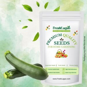 Zucchini Black Beauty Seeds (Green)(जुकिनी के बीज)