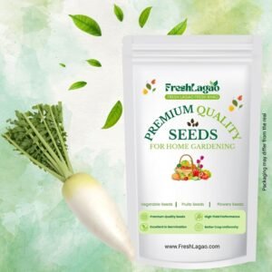 Radish Microgreens Seeds (Mooli/मूली के बीज) – 50g