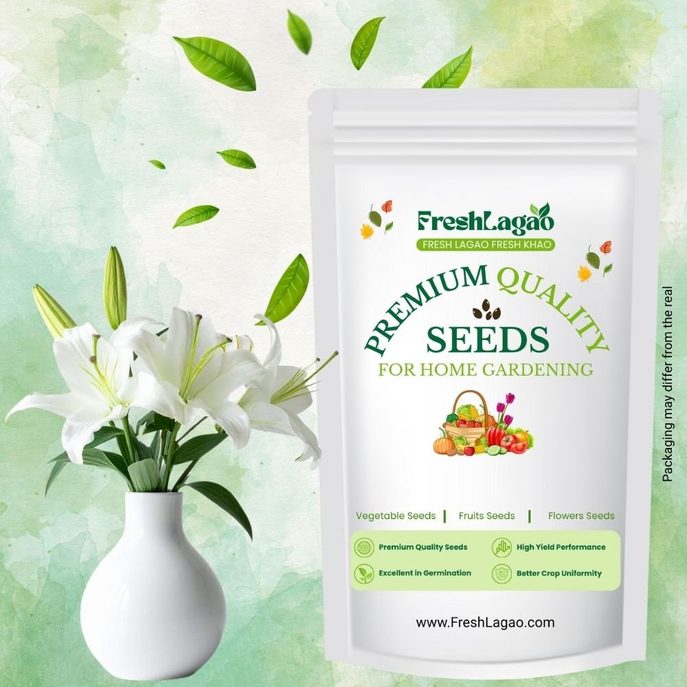 Rain Lily White Flower Bulbs