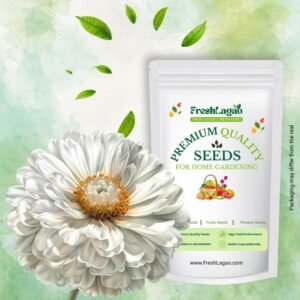 Marigold White Flower Seeds