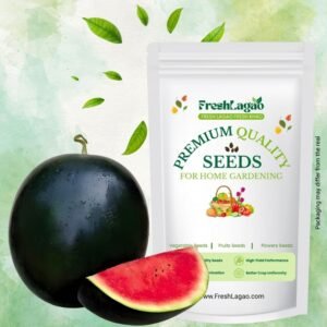 Watermelon Round Black