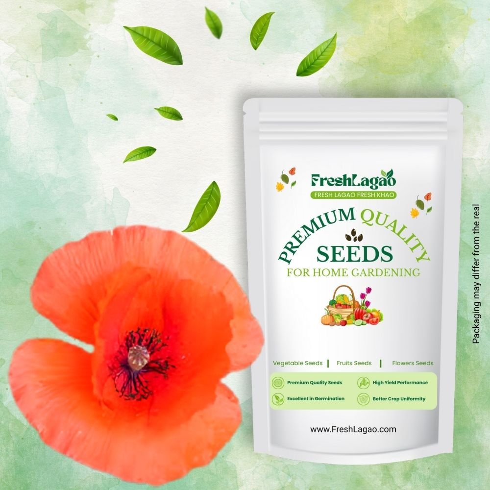 Indian Shirley Poppy Mix Seeds