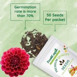 Dahlia Variabillis Figaro Type Imperial Mix Seeds