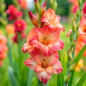 Gladiolus Orange Flower Bulbs
